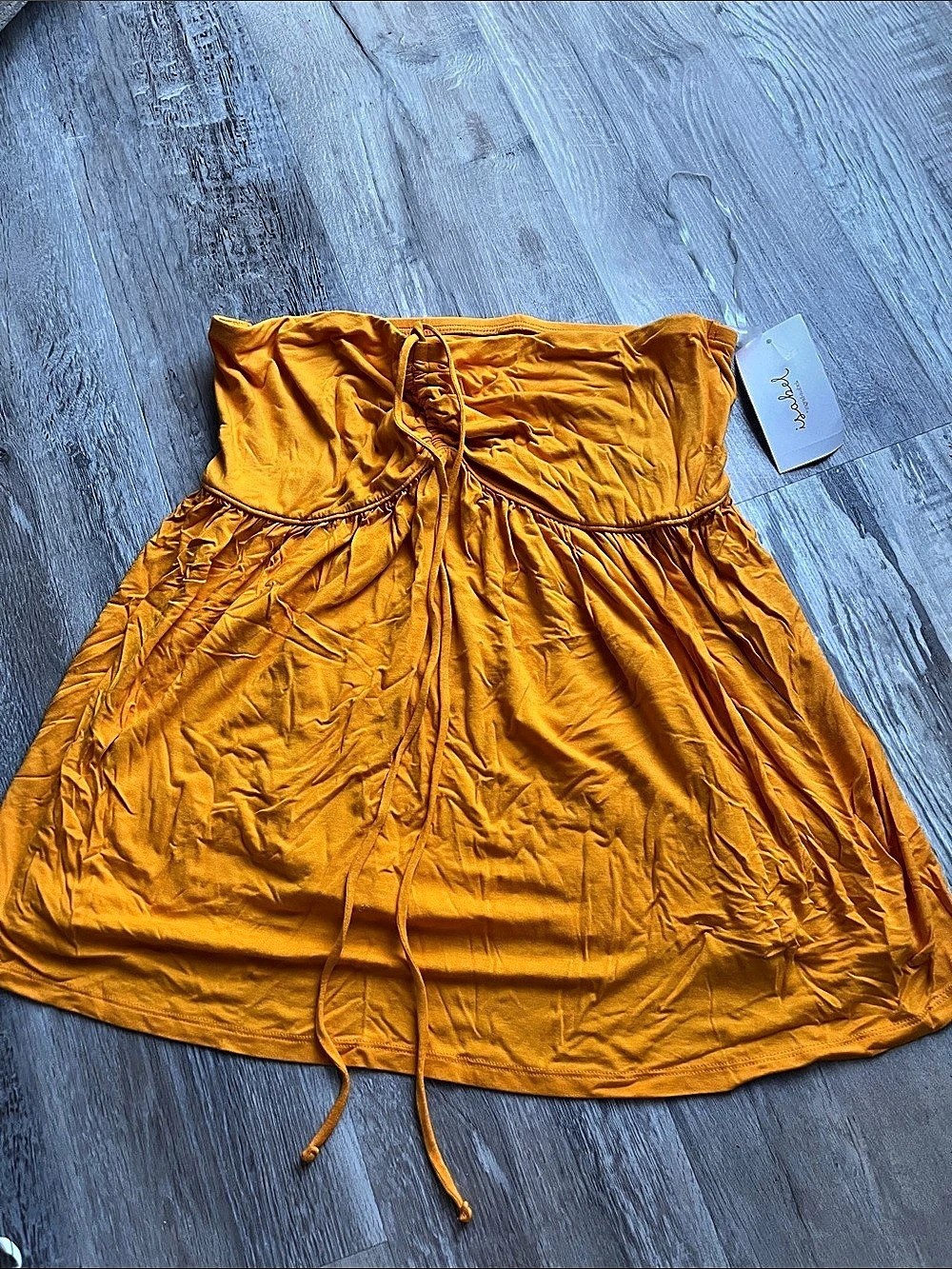 Maternity Strapless shirt NWT